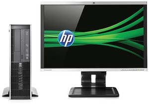 Комплект компьютера HP Compaq 8200 ELITE sff на i3-2100 + монитор 22" HP LA2205wg + мышь, клавиатура