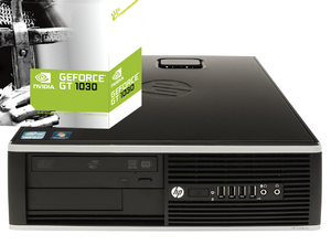 Игровой системный блок HP Compaq 8300 ELITE sff на i5 -3470 и GeForce GT 1030