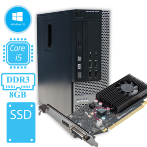Игровой системный блок Dell OptiPlex 9010 / i5-3570 (3.4 ГГц) на GeForce GT1030
