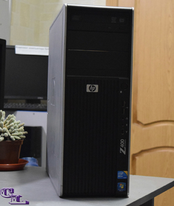 Сервер HP Workstation z400 ✅ Xeon W3503 2.4 GHz / 8 GB / 2x 500 GB для RAID / NVIDIA Quadro NVS 295