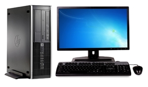 Аренда комплект компьютера HP Compaq 8200 ELITE sff на i5 -2400 /ОЗУ 4 /SSD 120/+ монитор 24" HP Z2440 на ips  + мышь, клавиатура