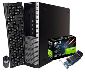 Игровой Dell OptiPlex 7010 / 4х Ядерный i5-3570 (3.8 ГГц) + ⭐ Asus GT1030 Новая